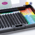Private Label Lash Extension Individual J C Curl Eyelash Grafting Super Soft Flat Shape Silk Customized logo