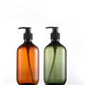 300ml 500ml Empty Shampoo Shower Gel Green Tawney Plastic Press Hair Conditioner Foam Pump Bottle