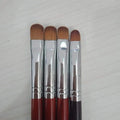 Size 12 14 16 Crimped French Nail Art air Brush Nail Art Brush Set Professional Dotting Brush Pen