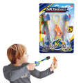 Cheap Launch Rocket Play Set Whistle and Fist Sport Game Toy Hand Rocket Launcher Toy for Kids