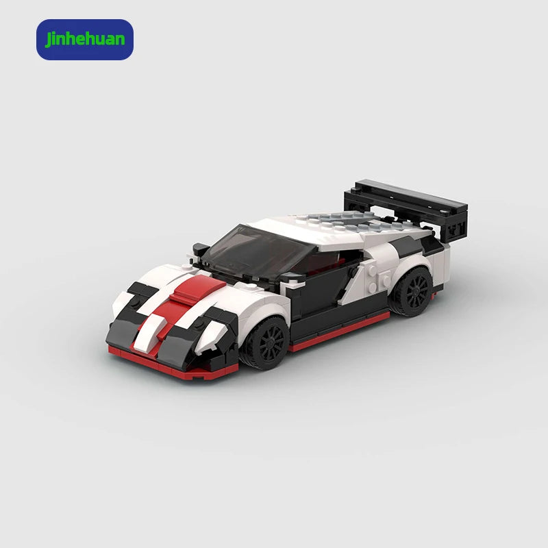 Cheap Technical Kids Bricks Toy White Building Blocks Supercar for Girls Gift Building Block Sets Car