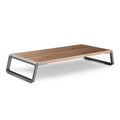 IKATAK New Metal PC Riser and Wood LCD Desk Monitor Stand Functional Computer Desks
