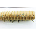 BMZ 2025 Global Wholesale Hot Sell Custom Adjustable Linear Friendship Charms Adjustable Gold Rope Bracelet