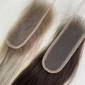 Factory Direct Sales to Europe Super Thin Transparent Swiss HD Lace Closure Qlueless Lace Closure Natural Color Human Hair