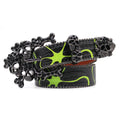 Studded GG Elastic Streetwear Buckle Custom logo Renaissance Punk Customization Wholesale Chain Rhinestone BB Y2k Fashion Belts