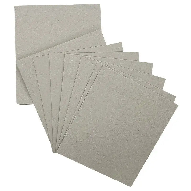 Customized Size Laminated Paper Board Grey Chip Card Board