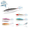 15g 20g 30g 40g Artificial Hard Metal Pencil Fishing Bait Sequins Freshwater Saltwater Casting Lead Slow Pitch Jigging Lure