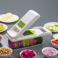 Superfit Stainless Steel 13-in-1 Multi-Purpose Vegetable Grater & Chopper Sustainable Kitchen Tool
