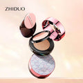 OEM ODM ZHIDUO Smooth Make up Double air Cushion Powder Combination Face Makeup Waterproof Loose Powder Waterproof BB Cream