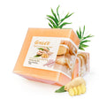 Ginger /Turmeric/ Goat Milk/ Sea Salt Soap Essential Oil Whitening Softening Cuticle Softening Skin Body Cleansing Scrub Soap
