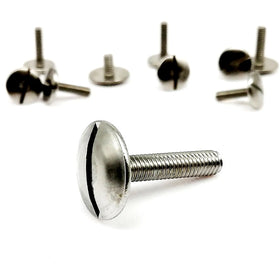 1/2/5pcs M2 M2.5 M3 M4 M5 M6 304 A2-70 Stainless Steel GB947 Large Extra Size Oversize Big Slotted Truss Round Head Bolt Screw