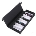 8 Slot Custom Soft Foldable Fabric Eyewear Storage Spectacles Sunglasses Display Glasses Box