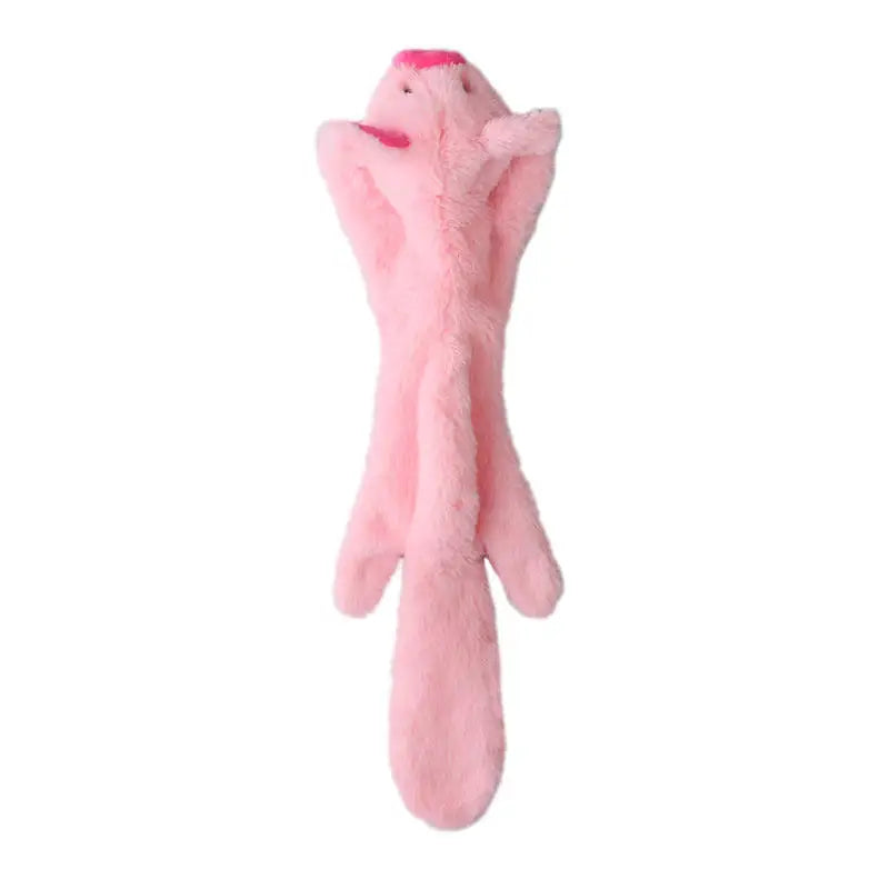 Joysing Indestructable Dog Toys No Stuffing Plush Dog Squeaky Toys Plush Cute Animals Natural Puppy Toys