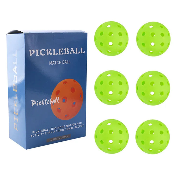 USAPA Standard 40/26 Hole New Style Color Plastic Outdoor Indoor Pickle Ball Professional Rotation Seamless Pickleball Ball