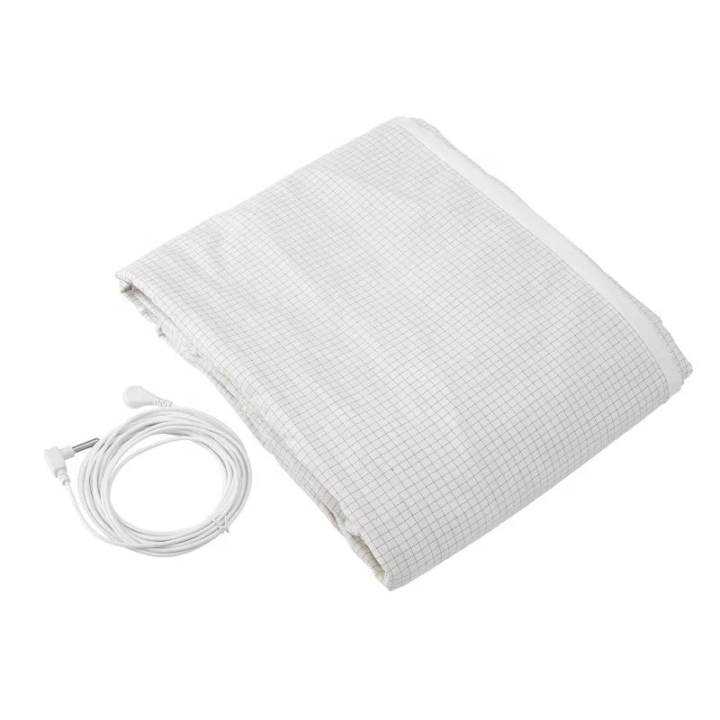 Good Sleeping Earthing Mattress Cover Anti-static Anti-odor Grounding Fitted Sheet 203 X 152 X 45cm