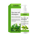 OEM Customized Private Logo Organic Hair Care Tea Tree Oil Shampoo for All Kinds Hair