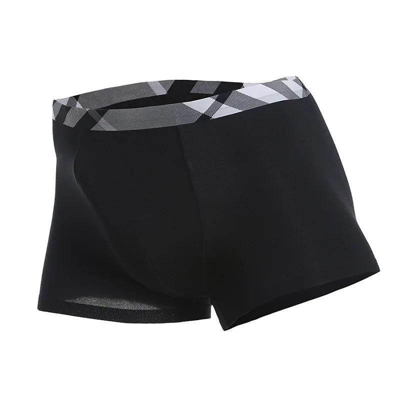 Custom Plus Size Men's Boxer Briefs 100% Cotton Underwear OEM Manufacturer Bulk Orders with Private Label Branding