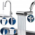 Multifunctional Swivel Kitchen Sink Faucet Extender Sprayer Attachment 360 Degree Rotating Modern Design High Pressure Water