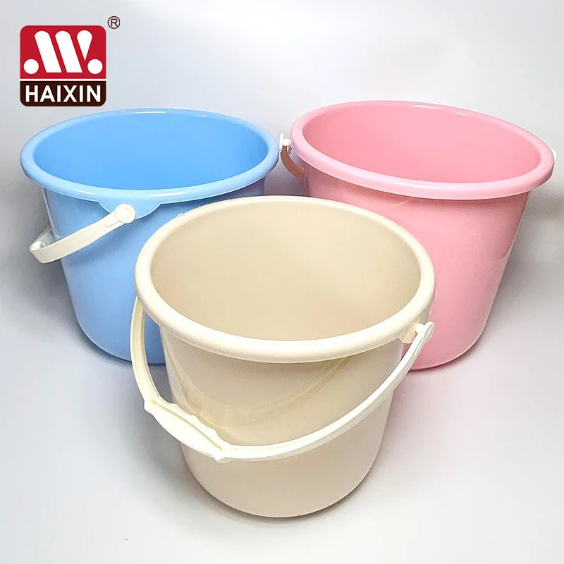 16L/20L/25L Bathroom Item Outdoors Liquid Water Lifting Toys Organizer Container Organizer Pail Plastic Bucket with Handle Grid