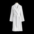 100% Cotton Plus Size Towel Bathrobe Set Kimono Pattern/shawl Collar Hotel Spa Cotton Terry Cloth Bathrobe