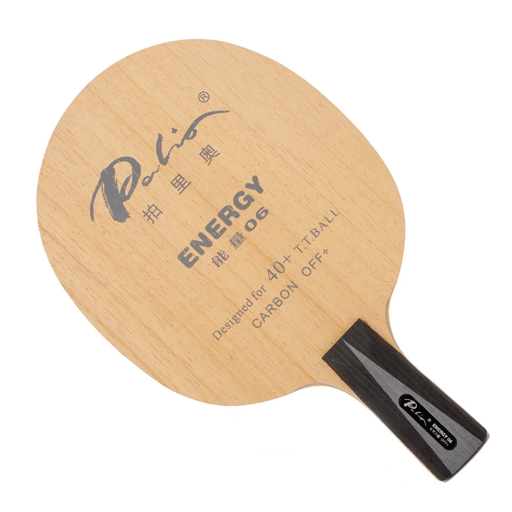 Hot Blade Palio Energy 06  6 Wood 2 Carbon Ping Pong  Table Tennis Blade