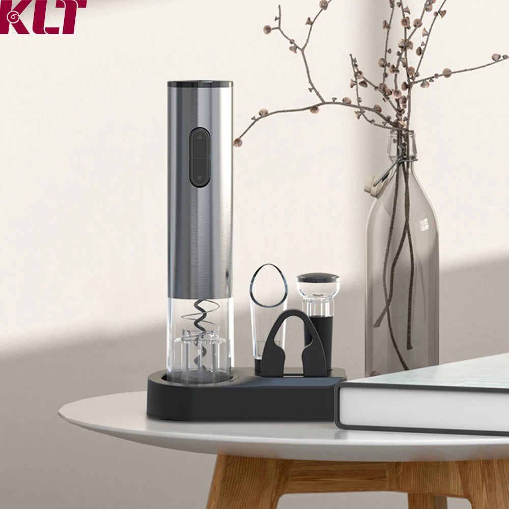 Smart Electric Wine Opener Set Wine Tools Gift Automatic Corkscrew Wine Opener
