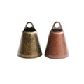 Factory Wholesale Pet Bell Bronze Christmas Horn Bells Pendant Ornaments Environmental Protection Retro Opening Father's Day