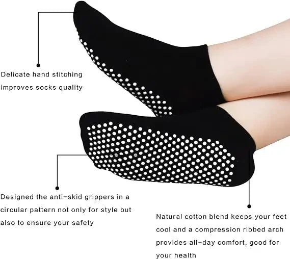 OEM Custom Ankle Grip Socks Pilates Yoga Durable Non slip Pilates Socks for Men and Woman