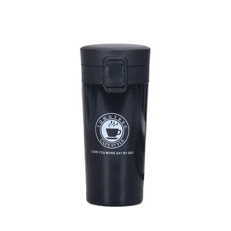 Factory Wholesale Double Wall Stainless Steel Thermal Travel Mug Vacuum Flask Tumbler for On-The-Go Durable Travel Cup