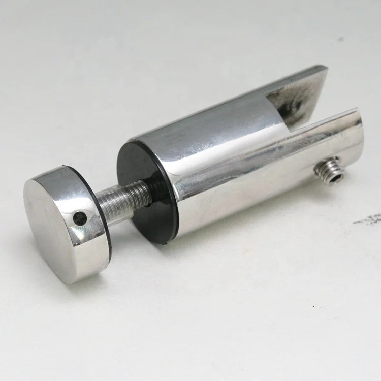 Professional Manufacture Modern Stainless Steel 316 Rust Resistant 10mm 12mm Glass Railing Clamp Outdoor Handrail Support