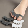 Hallux Valgus Correction 5-Hole Silicone Gel Toe Separator Stretcher Spacer Foot Care One Size Fits All CE Certified