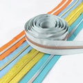 Meetee ZA438 5# Rainbow-Colored Teeth for DIY Jacket Sewing Sustainable Nylon Zipper Accessories for Shoes Bags Home Textiles
