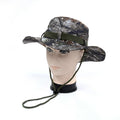 Superior Outdoor Sunscreen Fishing Hunting Cap Fisherman Hat Tactical Brim Hat Camouflage Boonie Tactical Hat
