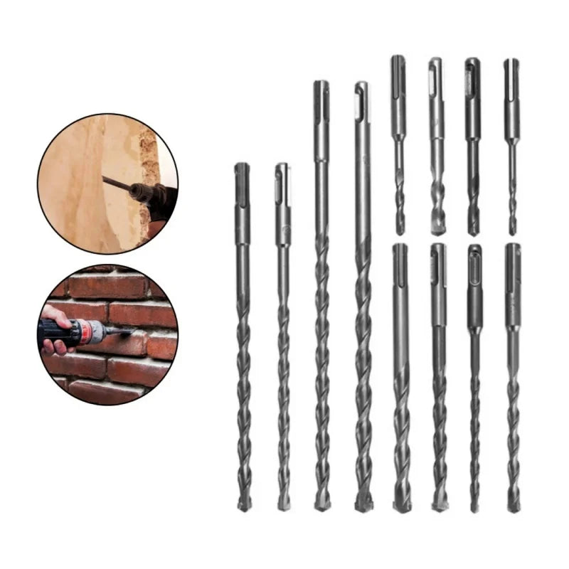 CHAJANE 10PCS RDMW RDMT Carbide Milling Inserts-Customized Logo Coated SDS-PLUS Shank 150MM Longer Life RoHS Certified