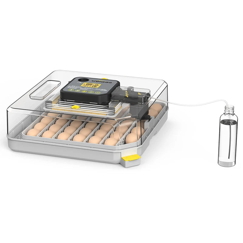 2025 WONEGG Set the Required Humidity Control Humidity Precisely 48 Eggs Smart Incubator 360Â° High Transparent Cover CE