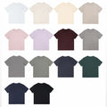 Custom Oversized Heavyweight T-Shirt Camiseta Men Crewneck 230Gsm Drop Shoulder T-Shirts