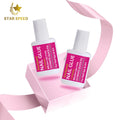 Star Speed 15ml Nail Glue for Nail Tips Super Strong Long Lasting Brush on Professional Fast Dry Gel Glue for Press on Nails