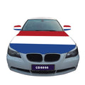 Factory Direct Sales Custom Size Engine Flags 115x150cm 100%Polyester Cover Rearview Mirror Custom Netherlands Car Hood Flag