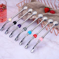 Stainless Steel Metal Filter Straw Spoon Yerba Mate Straw with Spoon