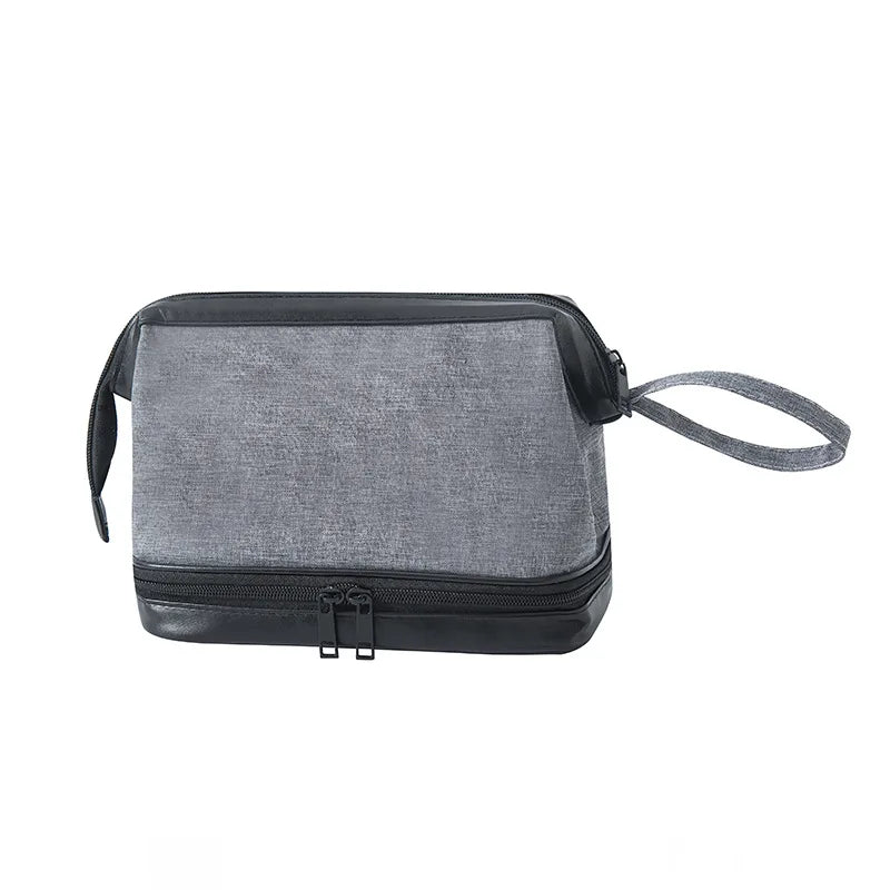 New Trendy Waterproof Zipper Portable for Bag High-end Men's Travel Medium Capacity Makeup Storage Outdoor Cosmetic Items