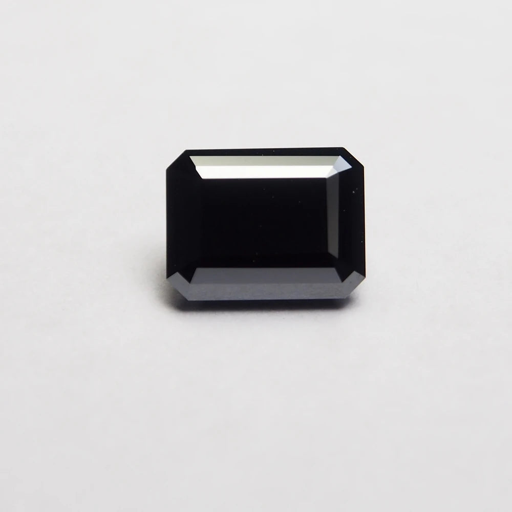 VVS1 Black Emerald Cut Moissanite Diamond 7x9mm 3ct 8x10mm 4ct Octagon Black Moissanite