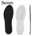 Black Orange Thermal Shoe Inserts Winter Inner Sole PU Warm Sport Insole