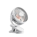 USB Charging Clip Fan Wireless Portable Loop With Clip 360 Degree Oscillating Car Table Home Use Fan Mini Clip Rechargeable  Fan