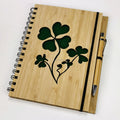 Top Seller Factory's Smart A5 Classmate Wooden Notebook Journal Bamboo Cover Gift Set