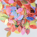 Leave Sequin 500g Color 18*8MM Leaf Shape Sequins With Hole &Paillette Sewing Glitter Stickers DIY Accessories