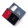 Preserved Roses Gift Boxes Soap Roses Boxes Jewelry Boxes for Valentines Day Gifts