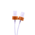Wholesale Cosmetic Package Nature 20/410  24/410 Bamboo Plastic Lotion Pump for Glass Frosted Bottle