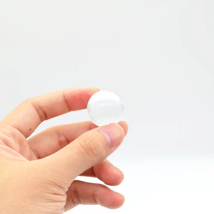 Clear Fancy Transparent No Hole DIY Acrylic 4mm-20mm Ball Focal Beads Jewelry Making Accessories Duolang LB-0035 MegaBDM