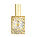 15ml Luxury Gold Stamping Arabic Style Perfume Bottle Empty Glass Spray Bottle with Aluminum Cap and Aluminum Sprayer