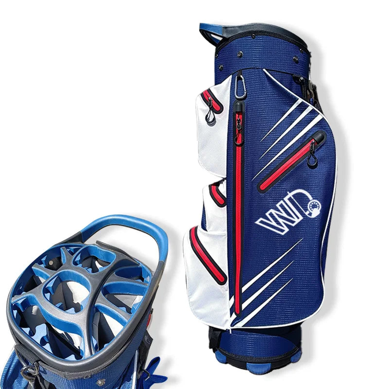 Factory Direct Quality Golf Bag Waterproof Lightweight 14 Divider Custom Nylon Golf Cart Bags